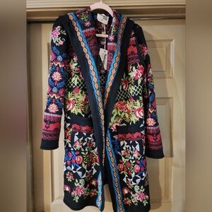 Savanna Jane Embroidered Duster